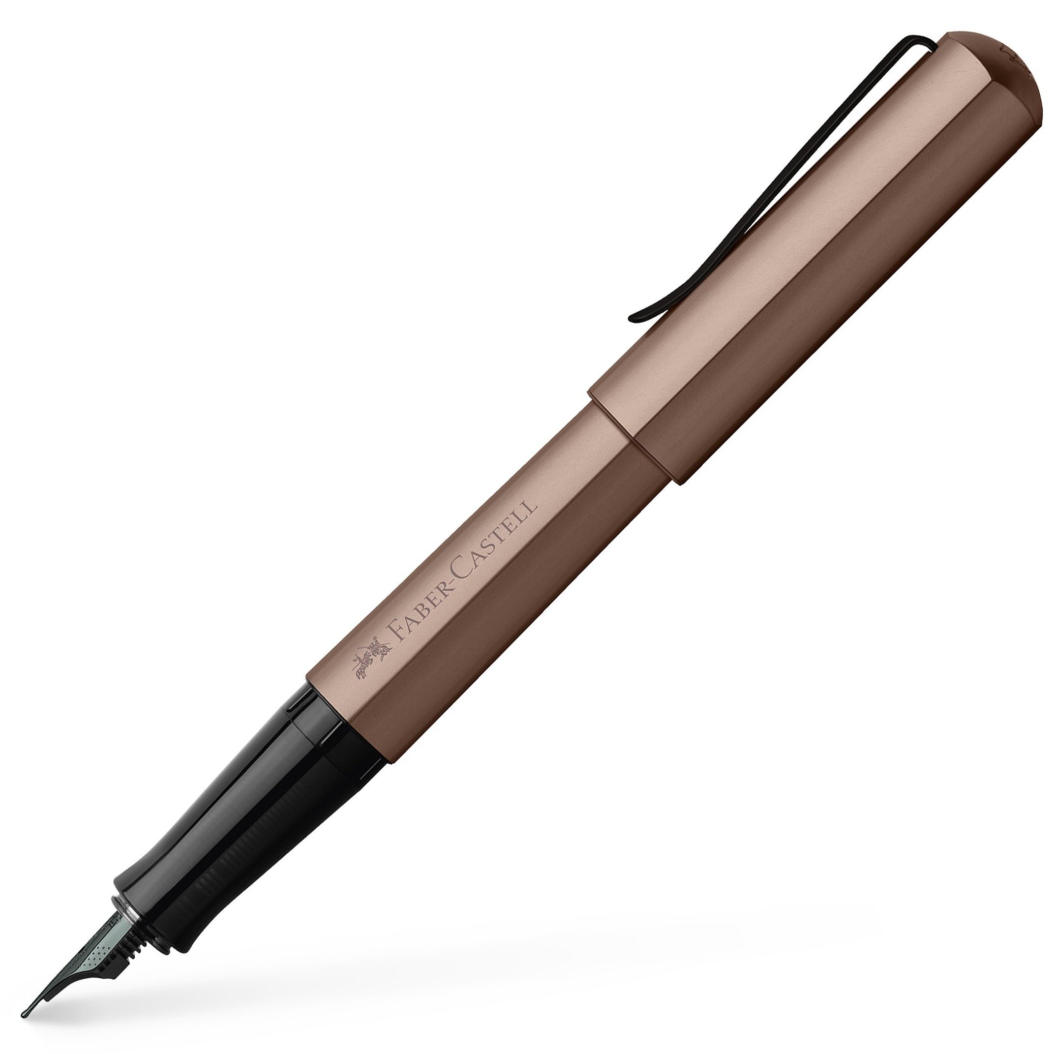 Faber-Castell HEXO Bronze Fountain Pen - Fine