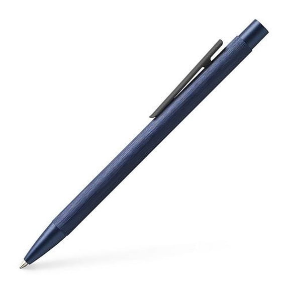 Faber-Castell Neo Slim Aluminium Dark Blue Ballpoint Pen