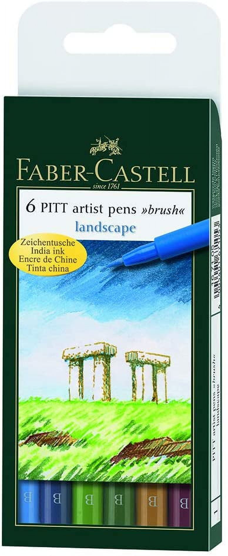 Faber Castell : Pitt Artists Brush Pen : Green Gold
