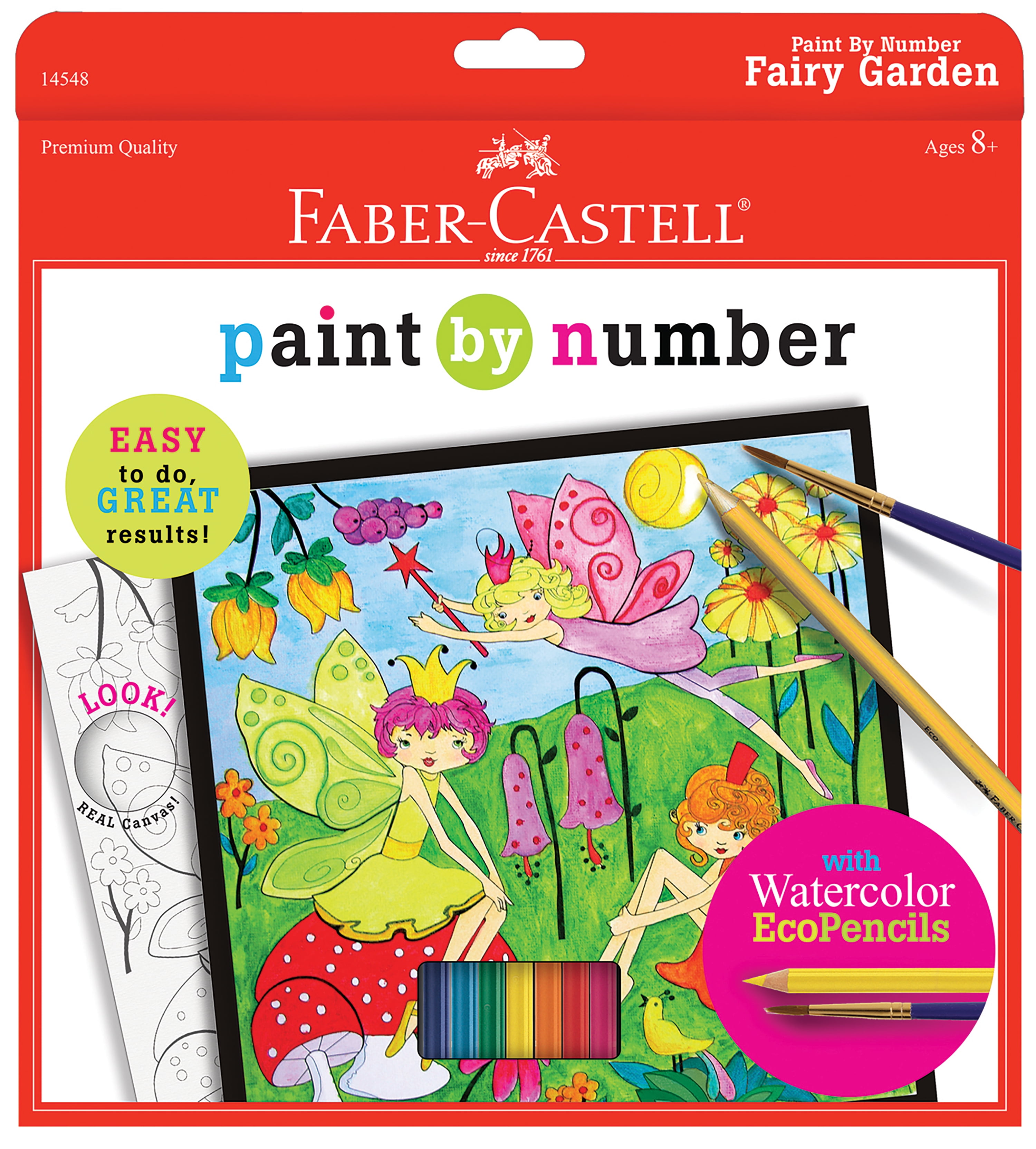 Fairy Garden Paint by Numbers Fairy Garden Paint by Numbers