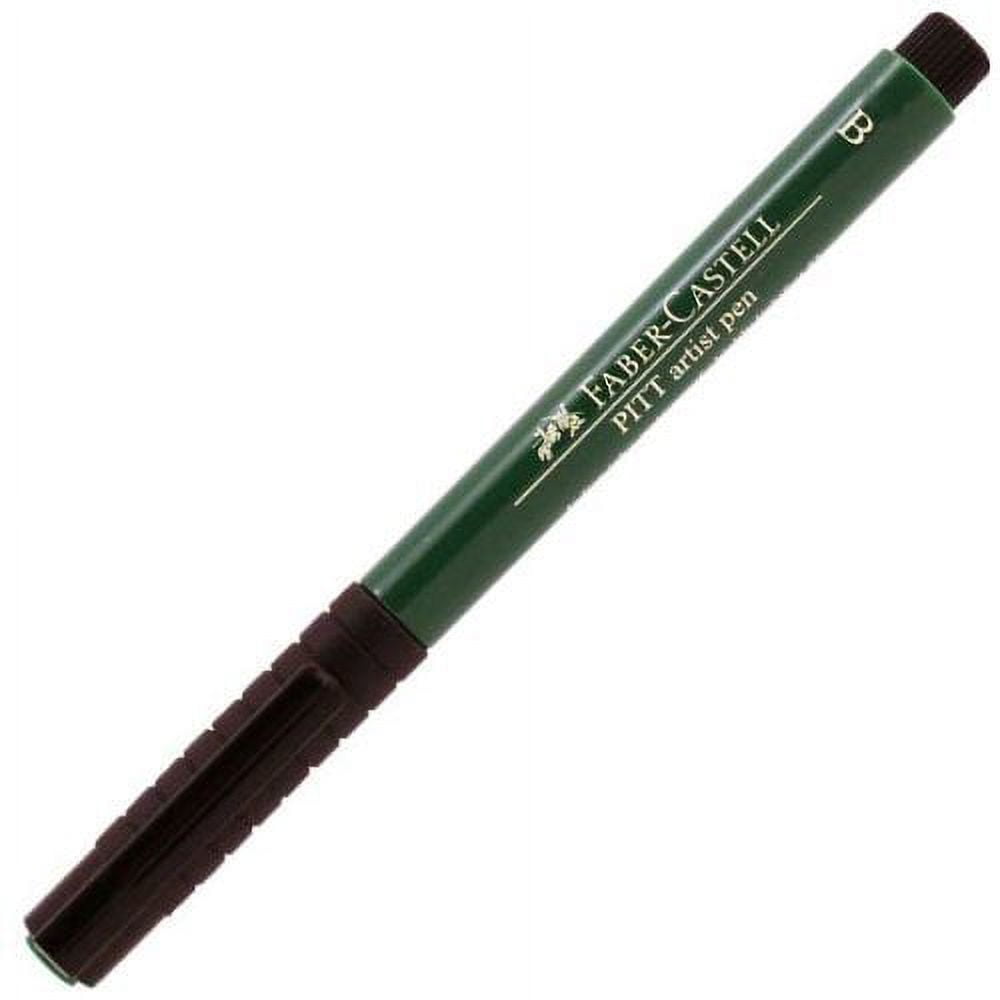 FaberCastell Pitt Artist Pen Permanent Green Olive, Brush Nib