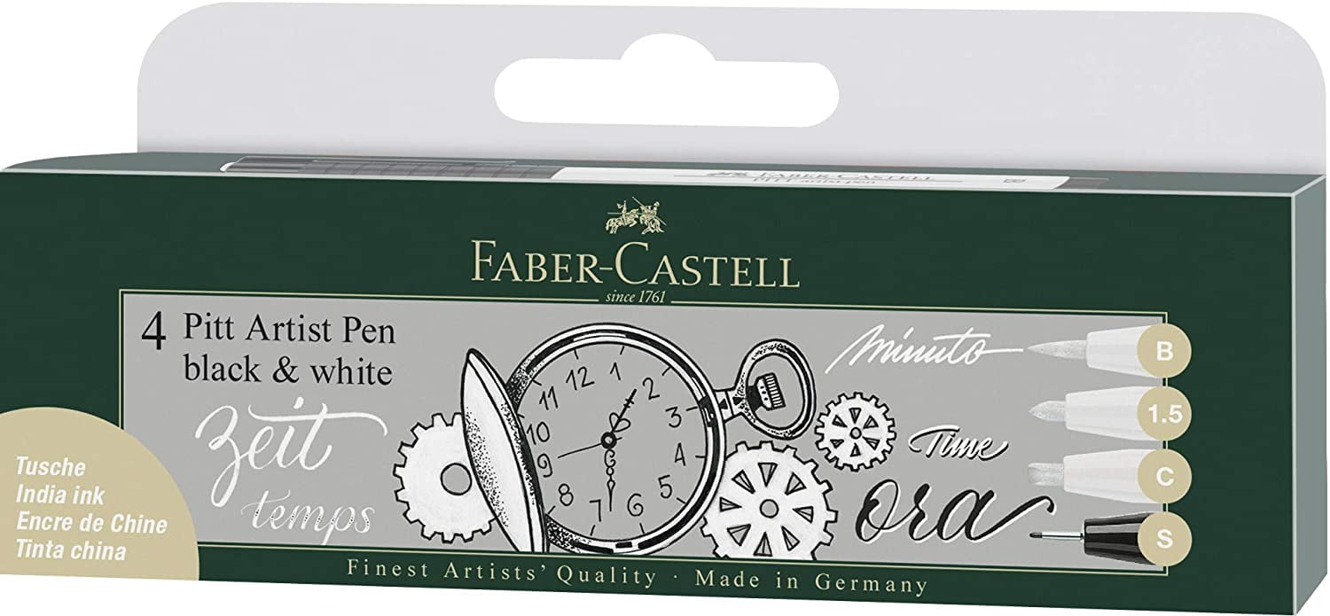 Faber Castell Pitt Artist Pen Wallet Set