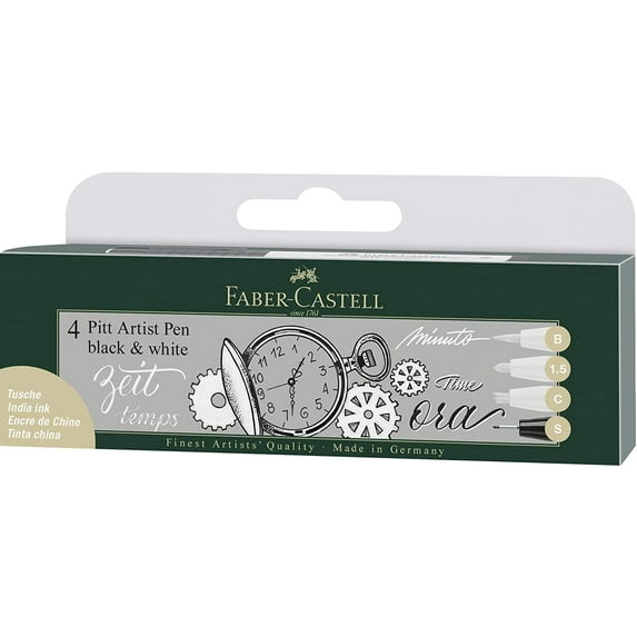 Faber Castell Pitt Artist Pen Wallet Set