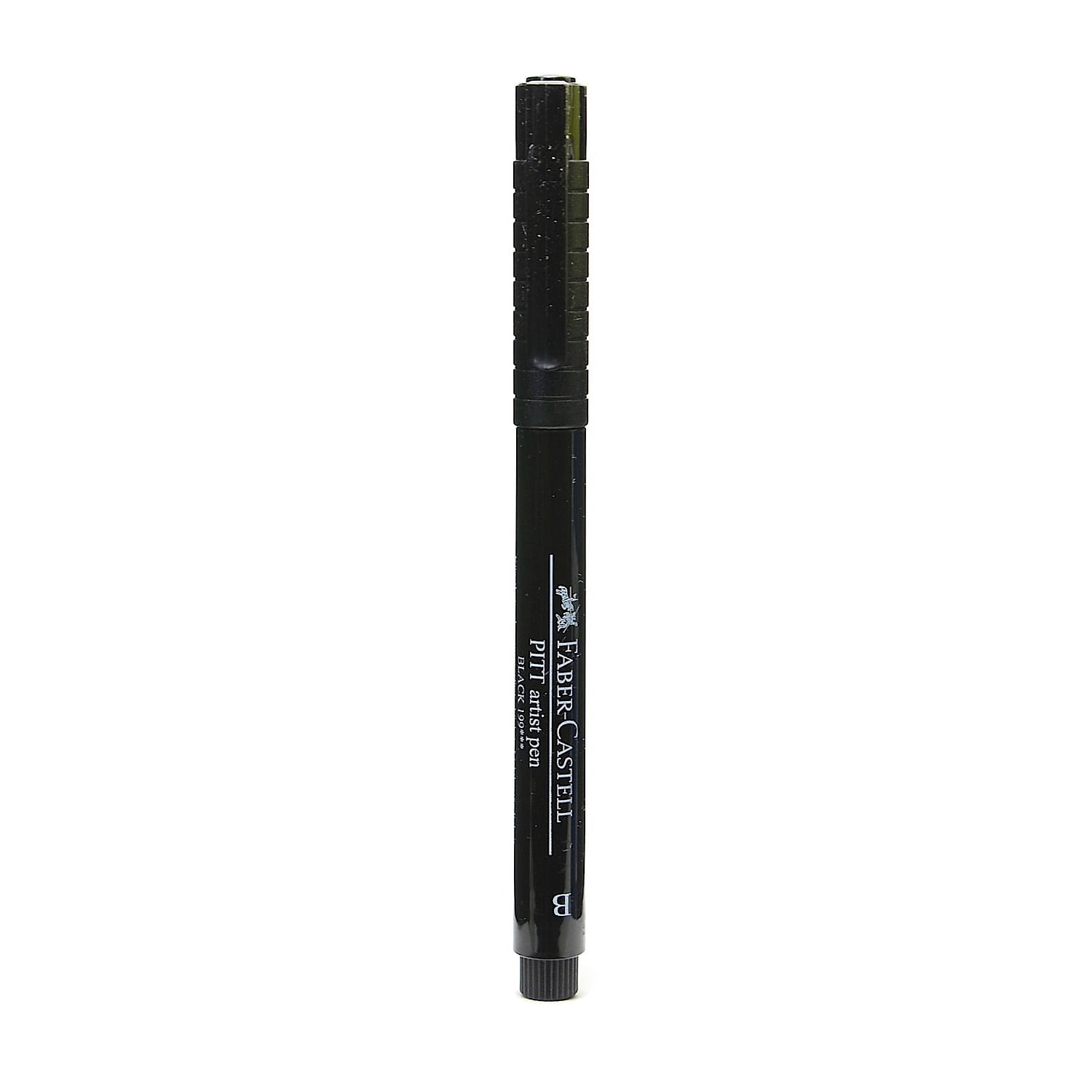Faber-Castell Pitt Artist Pens black brush 199 [Pack of 8] 27388-PK8