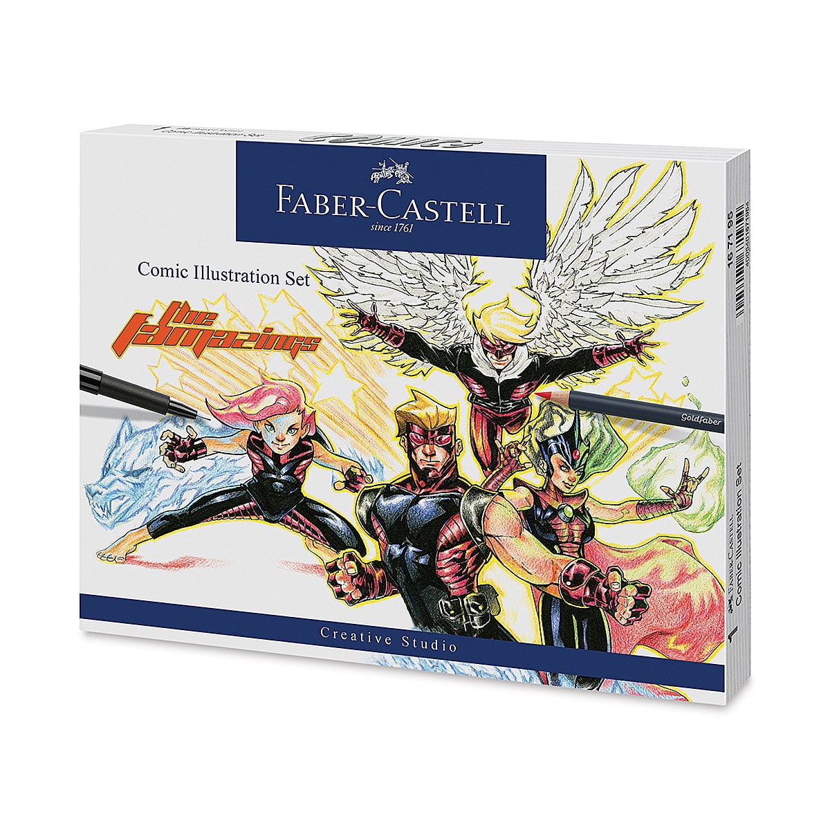 Faber-Castell Young Artist Texture Painting Set- Child, Beginner Paint Art  Set for Ages 5+ 