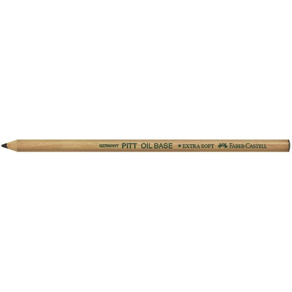 Faber-Castell Pitt Monochrome Oil-Based Artist Pencil - Black, Extra Soft
