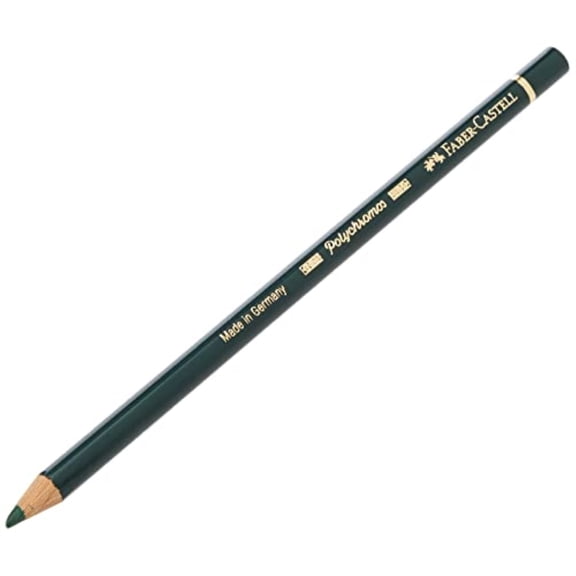 Faber-Castell Polychromos Artist Colored Pencil, Pine Green