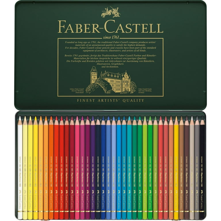 Faber-Castell Polychromos Artists' Color Pencil 36Ct Tin