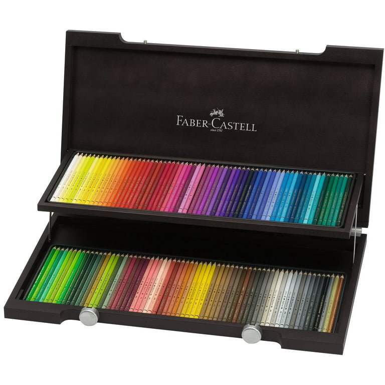 Faber-Castell Polychromos Color Pencils – 120 Colored Pencils – Wood Case
