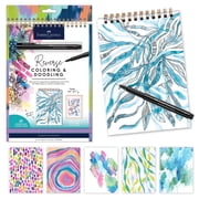 Faber-Castell Reverse Coloring & Doodling Paper Mindful Coloring Book