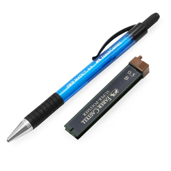 Faber-Castell TK-Fine Mechanical Pencil - 0.5mm with 1 Tube of 0.5mm B Leads