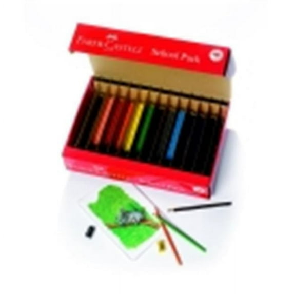 Faber-Castell Triangular Colored Ecopencil, Pack 240