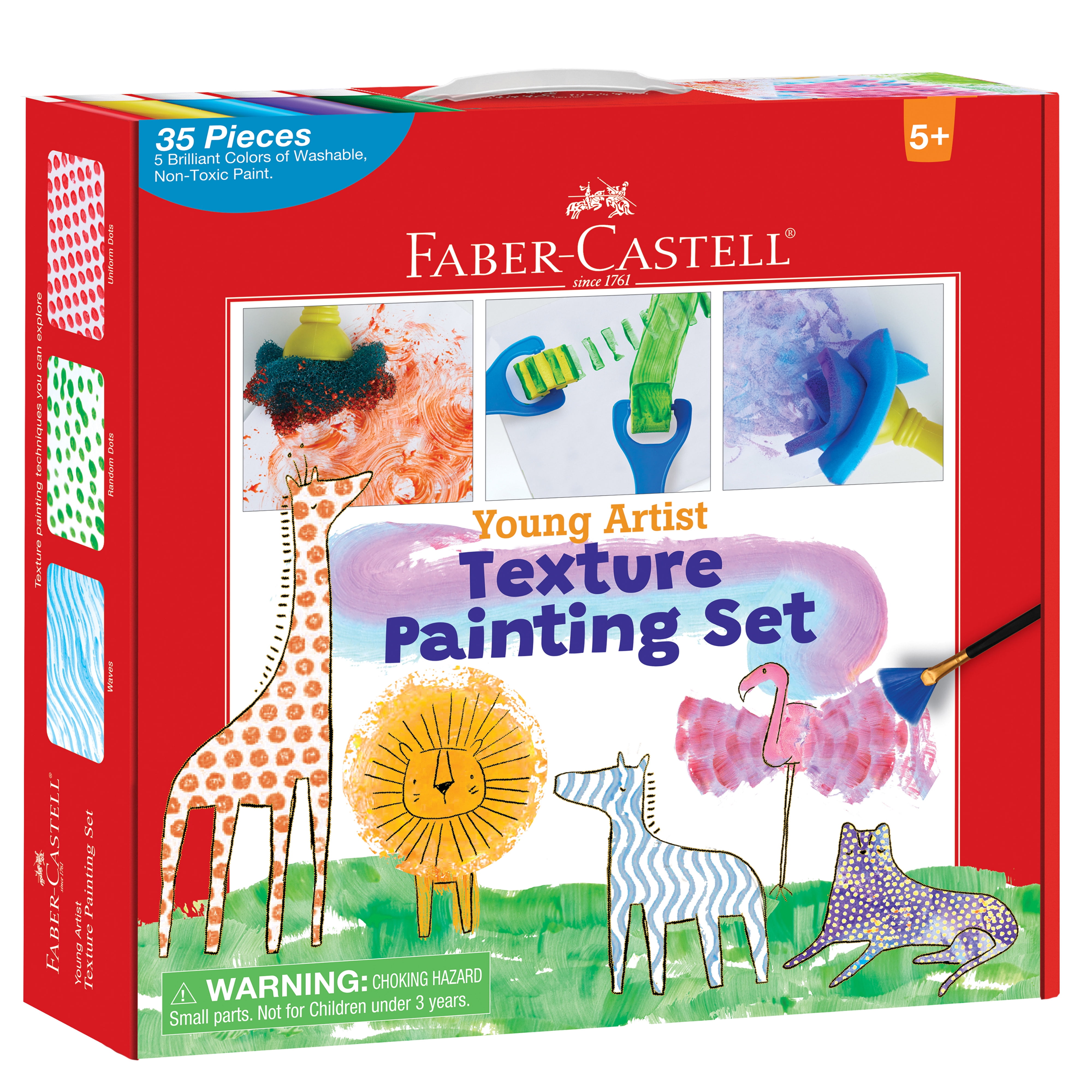Young Artist Non-Toxic Washable Tempera Painting Set