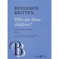 thumbnail image 1 of Faber Edition Who Are These Children: High Voice &amp; Piano, (Paperback), 1 of 1