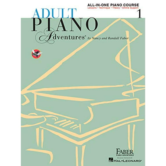 Pre-Owned Faber Piano Adventures: Adult Piano Adventures All-in-One Lesson Book 1: Spiral Bound Paperback