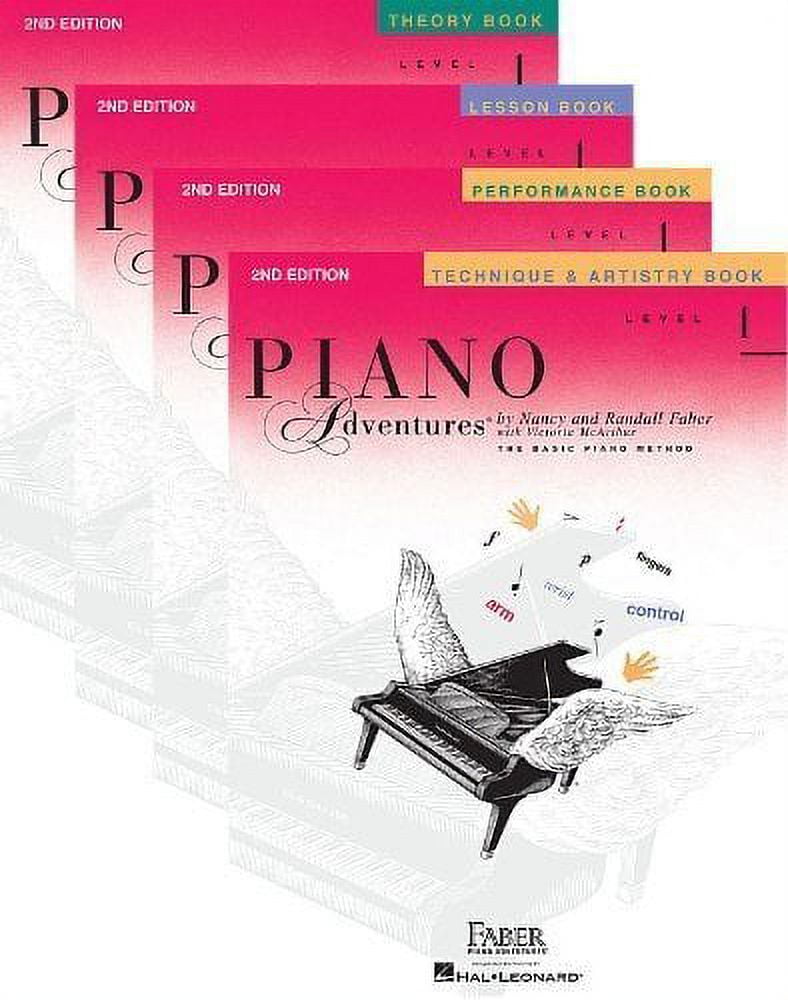 Faber Piano Adventures Level 1 Lesson, performance and Christmas books