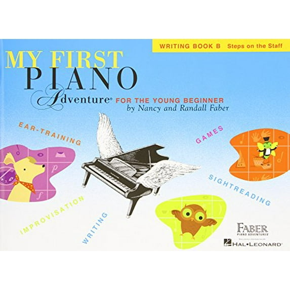 Pre-Owned My First Piano Adventure, Writing Book B, Steps on the Staff : For the Young Beginner (Paperback)