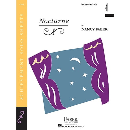 Faber Piano Adventures Nocturne (Inter/Level 4 Piano Solo) Faber Piano Adventures Series by Nancy Faber