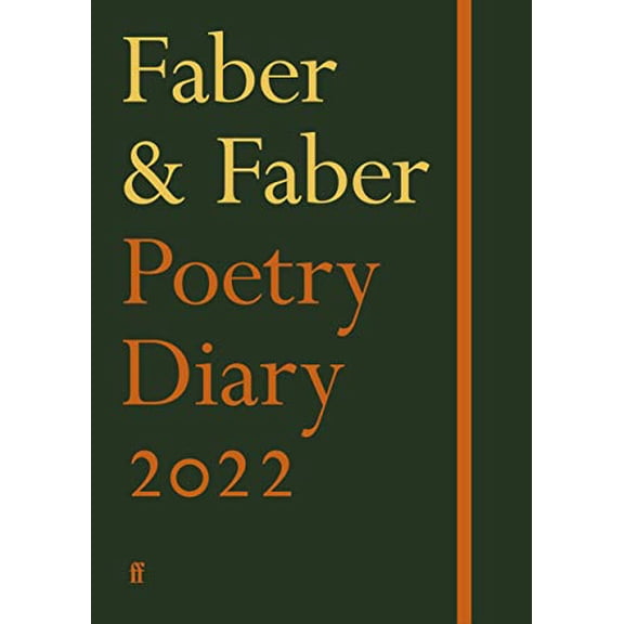 Pre-Owned Faber Poetry Diary 2022 (Hardcover) 057136733X