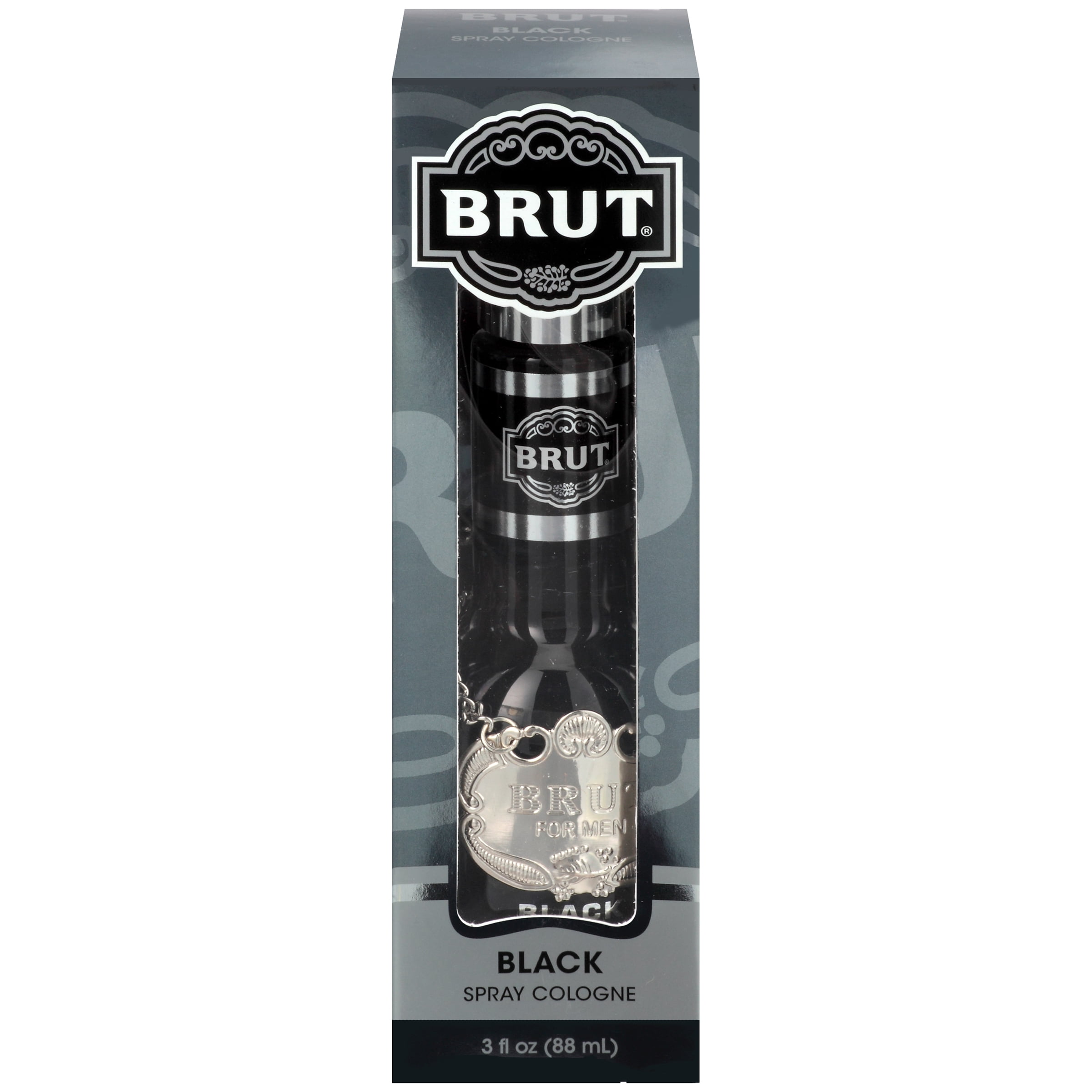 Faberge Brut Black Cologne Spray for Men 3 oz