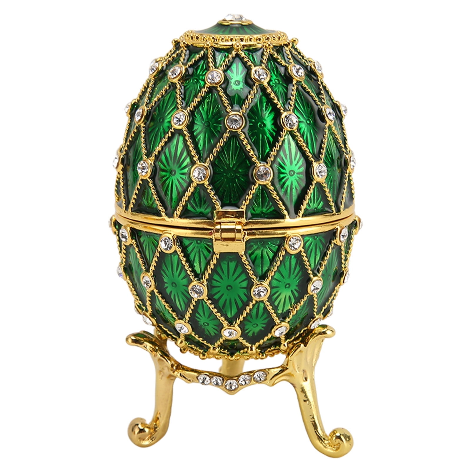 Faberge Egg Egg Holder ,Jewelry Box,Egg Shape Trinket Boxes