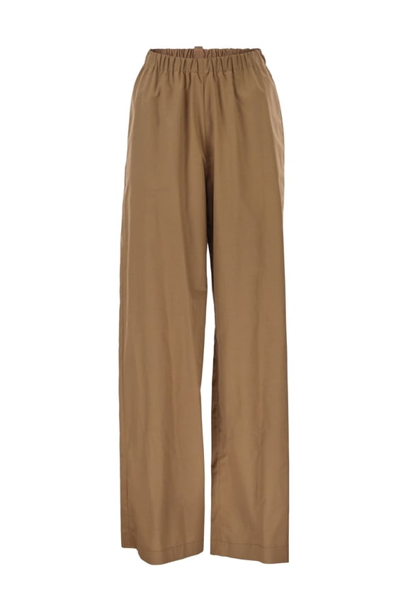 Cotton Poplin Top With Eco-Brass Details (Women's)