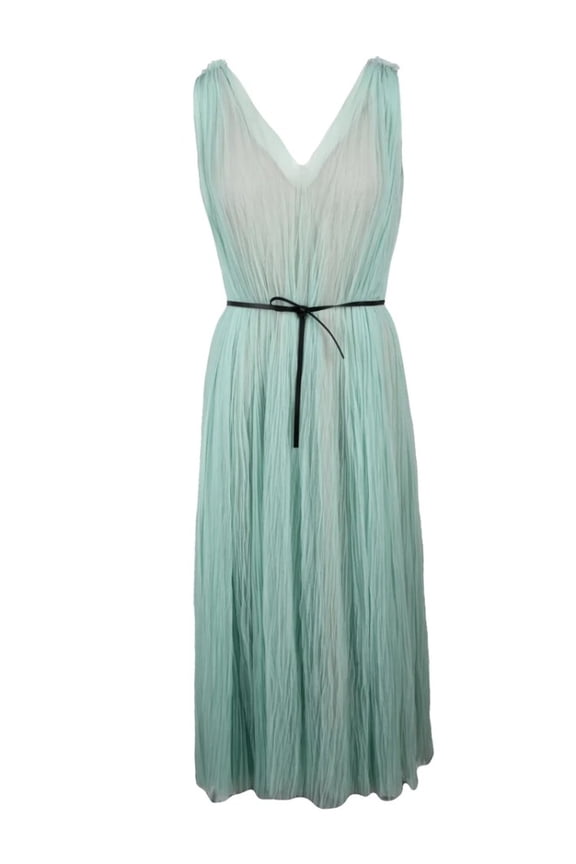 Long Tulle Dress - Green (Women's)