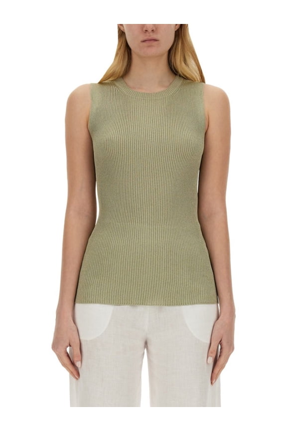 Ribbed Sleeveless Top (Women's)