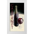 thumbnail image 1 of Fabiano, Marco 11x18 White Modern Wood Framed Museum Art Print Titled - Cabernet, 1 of 4