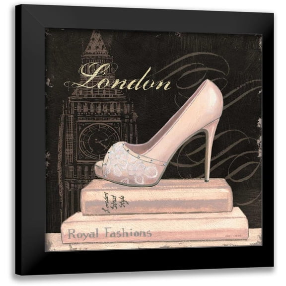 Fabiano, Marco 12x12 Black Modern Framed Museum Art Print Titled - City Style Square IV