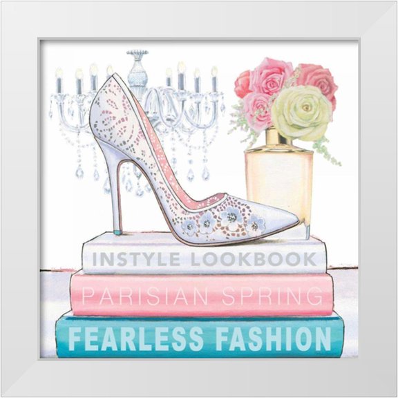Fabiano, Marco 12x12 White Modern Wood Framed Museum Art Print Titled - Fearless Fashion IV