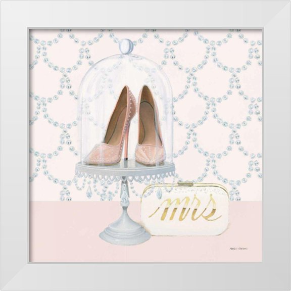Fabiano, Marco 12x12 White Modern Wood Framed Museum Art Print Titled - Wedding Glamour II