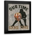 thumbnail image 1 of Fabiano, Marco 12x14 Black Modern Framed Museum Art Print Titled - Game Day IV, 1 of 5