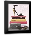 thumbnail image 1 of Fabiano, Marco 12x14 Black Modern Framed Museum Art Print Titled - Paris Style III Gold and Black, 1 of 5