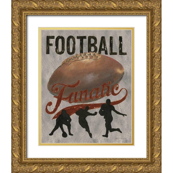 Fabiano, Marco 12x14 Gold Ornate Wood Framed with Double Matting Museum Art Print Titled - Game Day V
