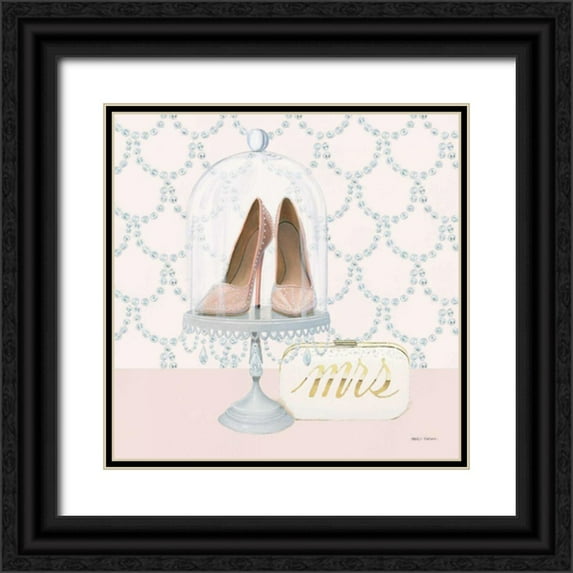 Fabiano, Marco 15x15 Black Ornate Wood Framed with Double Matting Museum Art Print Titled - Wedding Glamour II