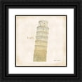 thumbnail image 1 of Fabiano, Marco 15x15 Black Ornate Wood Framed with Double Matting Museum Art Print Titled - World Trekker VII, 1 of 4