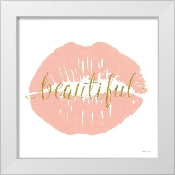Fabiano, Marco 15x15 White Modern Wood Framed Museum Art Print Titled - Wake Up and Make Up IV