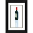 thumbnail image 1 of Fabiano, Marco 18x32 Black Ornate Wood Framed with Double Matting Museum Art Print Titled - Wine Stance II, 1 of 4