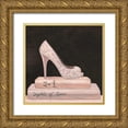 thumbnail image 1 of Fabiano, Marco 20x20 Gold Ornate Wood Framed with Double Matting Museum Art Print Titled - City Style Square III on Black no Words, 1 of 4