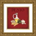 thumbnail image 1 of Fabiano, Marco 20x20 Gold Ornate Wood Framed with Double Matting Museum Art Print Titled - Italian Cuisine II, 1 of 4