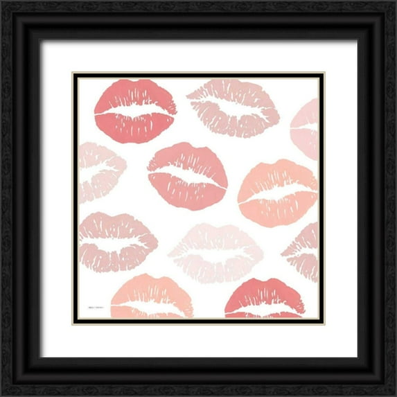 Fabiano, Marco 26x26 Black Ornate Wood Framed with Double Matting Museum Art Print Titled - Wake Up and Make Up III