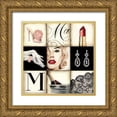 thumbnail image 1 of Fabiano, Marco 26x26 Gold Ornate Wood Framed with Double Matting Museum Art Print Titled - Madison Avenue Square, 1 of 4