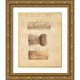 thumbnail image 1 of Fabiano, Marco 26x32 Gold Ornate Wood Framed with Double Matting Museum Art Print Titled - Chateau Nouveau Element V, 1 of 4
