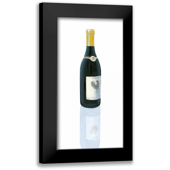 Fabiano, Marco 9x14 Black Modern Framed Museum Art Print Titled - Wine Stance IV