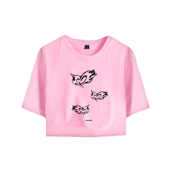 Fabio Capri Fantastic Merch Summer Short-Sleeved Navel Exposed T-shirt Slim Sexy Small Vest Tops