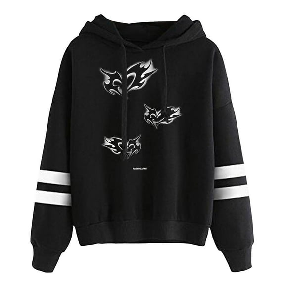 Fabio Capri Fantastic Merch Sweatshirt Rapper Hiphop Unisex Bagless Pullover Harajuku Hooded