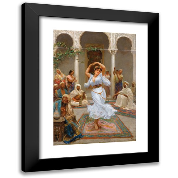 Fabio Fabbi 11x14 Black Modern Framed Museum Art Print Titled - The Dance