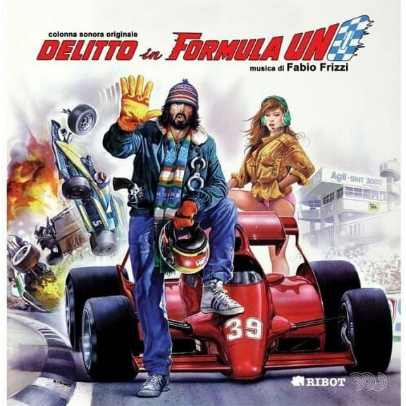 Fabio Frizzi - Delitto In Formula Uno Soundtrack - Black Vinyl