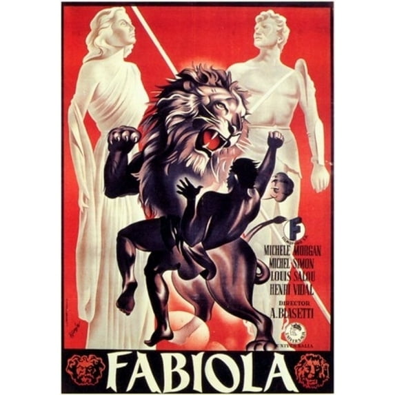 Fabiola Movie Poster (11 x 17)